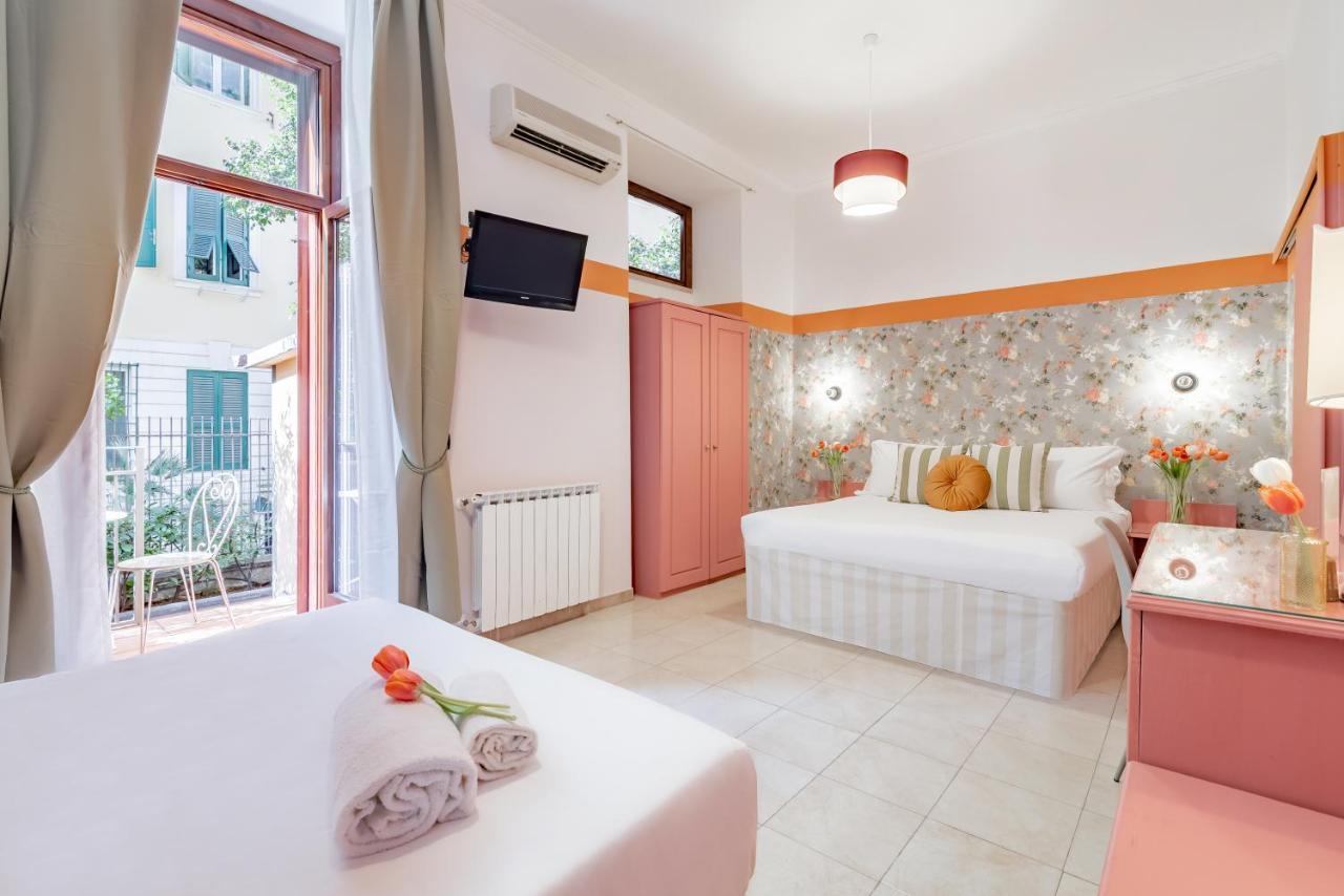 Habitación Cuádruple - vistas al jardín